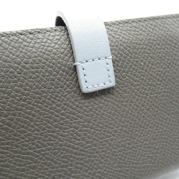 CELINE Gray Leather Card Holder - Picture 10 of 10